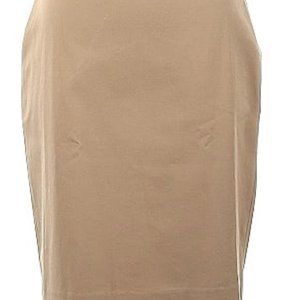 Talbots Petites Mini Khaki Pencil Skirt Size 4P